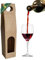 5 Cajas de Cartón Marrón Genérico para 1 Botella de Vino 9x9x38.5cm - Estuches para Regalo y Embalaje de Vino - Manuela Packaging