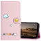 Nokverzy Pochette pour Samsung Galaxy A16 5G(6.7) Etui Telephone Portable Aimantée Cuir Coque Portefeuille Samsung Galaxy A16 5G(6.7) Protection Flip Clapet Porte Carte Cordon Rabat Chat Rose