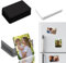 EAPIKON 12Stk Sublimation Rohlinge Magnete aus Aluminium, Personalisiert Kühlschrank-Magnet Blanko Dekorative DIY, Sublimations Magnetisch Aufkleber für Küche Büro Zuhause Dekoration, Rund (5x7,5CM)