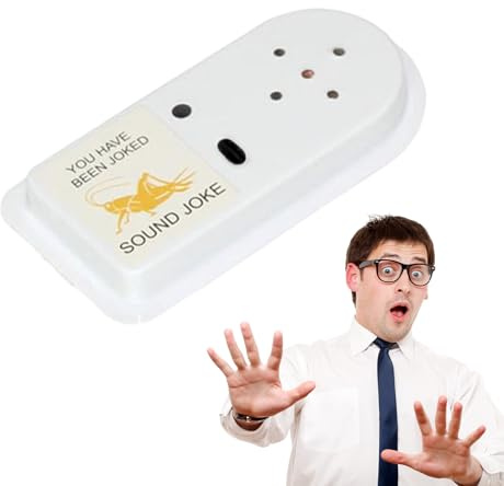 Pieping Streichmaschine - Mini nervig Gag Witzgerät | Diskretes lustiges Spielzeug für Büro -Streiche, Aprilscherz, Nachbarn Rache, laute versteckte Tricks, kleine Unfug -Soundmaschinen für Comedy -