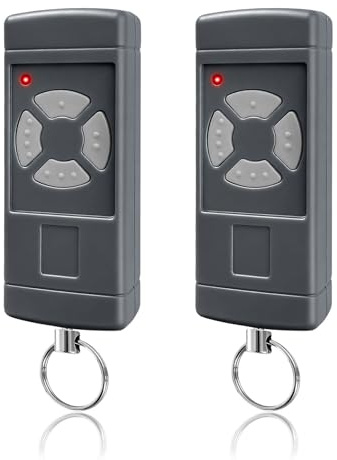 Telecomando universale per porta del garage HSE4 40,685 MHz, telecomando universale per apriporta del garage Hörmann HSM4-40, HSE2-40, HSE4-40, HS2-40, HS2-40, HS4-40, azionamento della porta del