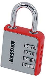 4 DIGIT COMBINATION PADLOCK