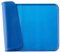 Amazon Basics Tapis de gamelle en silicone étanche pour animaux de compagnie - 47 x 29 cm, Unique, Bleu