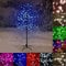LED Cherry Blossom Tree Christmas Lights Multi-Function Indoor/Outdoor (210cm/7ft 250LED, Blue)