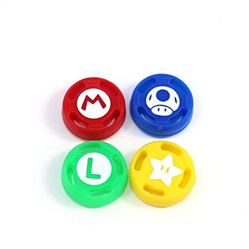 Silikon-Daumengriffe für Nintendo Switch NS Joy-Con Controller Sticks Skin Joy Con Caps für Pokemon Pokeball Go (A)