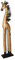 Holz-Zebra Dekofigur Tierfigur 60 cm