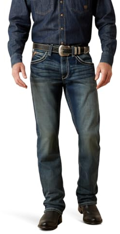 ARIAT Men’s M5 Slim Stretch Adkins Boot Cut Jean