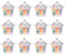 Boîte à Dragées Bonbonnières, Boîtes à Bonbons,Boîte à Bonbons Couronne,12pcs Boîte à Dragées Baptême, Boîtes Cadeaux en Forme de Couronne pour Decoration Baptême Fête Anniversaire Mariage Noël