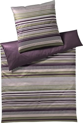 Joop! Bettwäsche Micro Lines Purple ivy