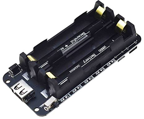 1/2/4 Halter 18650 Shield V9 18650 Modul Micro USB Type-C Erweiterungsboard Modul mit Kabel 5V/3A 3V/1A ESP-8266 ESP32 (2-Wege)