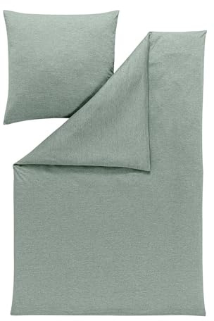 Estella Atelier Mako-Interlock-Jersey TAKOMA Kissenbezug einzeln Farbe mint Größe 80x80 cm