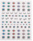 DIY Nail Decal Self-adhesive Design Easy to Apply Eye Evil Nail Art Sticker Lucky Blue Colorful 3D Nail Decals Evil Eye Nail Sticker(WG836)