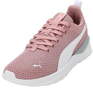 PUMA Anzarun Lite Jr Sneaker, Peach Smoothie White, 38.5 EU