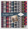 ITD Collection - Scrapbook Papier - Scrapbooking Set - Motivpapier zum Basteln - Dekorpapier 12x12 inches - 310 x 310 mm - 10 Blatt + 1 – Scottish style - SLS-017