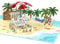 papercrush® Pop-Up Karte Strandurlaub - 3D Gutscheinkarte für Urlaub, Flitterwochen oder Ruhestand - Lustiges Geldgeschenk für Reisekasse, Gutschein für Urlaubsreise & Verpackung für Urlaubsgeld