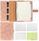 Skycase ringbuch a5,A5 Binder Notizbuch Ordner Portfolio,6 Löcher Loseblatt Binder PU Leder,Ringbuchordner Planer,Ringbuch DIN A5 Tagebuch Ringbuchhülle mit Füllpapier/Bindertaschen/Papierblatt,Khaki