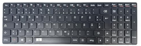 T-ProTek DE - schwarz Tastatur Version 2 kompatibel für IBM Lenovo Ideapad G700, G710