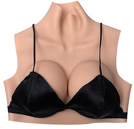 Maletofe Pettorali in silicone B-H tazza seno trascinare seno finto mastoplastica additiva cosplay