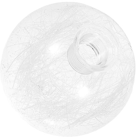 Angoily Abat-jour Verre Fileté Pour Lustre Remplacement Pour Lampe à Filament Installation Rapide Pour Espace Salon Et Salle à Manger