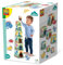SES Creative 13202 Stapelwürfel Set mit Dino-Figuren, Lernspielzeug für Kleinkinder