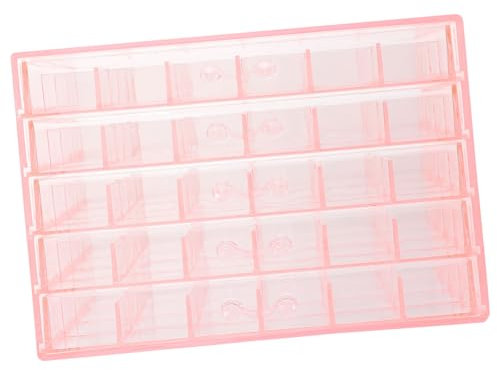 VILLFUL Schmuckschatulle Fächern Transparenter Organizer Für Ohrringe Und Halsketten Staubdichtes Schmucketui Für Schreibtisch Oder Reise