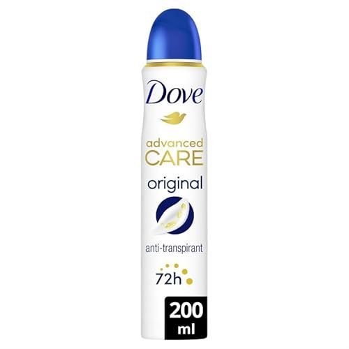 Déodorant Dove Original Hydratant Triple Action - Format Aérosol 200ml Formule hydratante pour une protection longue durée. - Le Lot De 3