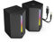 FIFINE RGB Gaming Speaker for Computer,Monitor,USB PC Wired Speakers with 3.5mm Aux Audio Cable,Volume Control for Laptop Desktop Projector -Ampligame A20