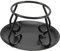 Hohopeti Vintage Cauldron Pot Holder Cast Iron Cooking Stand for Teapots and Decorative Use Desktop Tripod Heater for Induction Hob and Open Fire Unique Craft Ornament