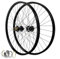 LPYDWZ MTB Fahrrad Radsatz 26 27,5 29 Zoll Scheibenbremse Vorne und Hinten Fahrradräder Felge Steckachse 12x142mm for 8-12 Gang Kassette Schwungrad 2150g(Black,29 ER)