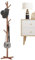 Générique Porte-Manteau,Porte-Manteau Autoportant | Support de cintre,Coat Rack multi-crochets, Coat Rack peu encombrant, Clothes Holder pour entrée, couloir