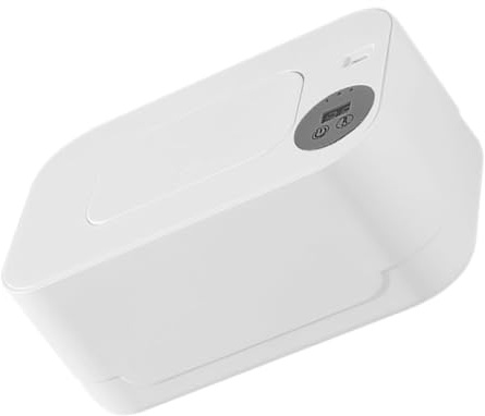 SWOOMEY Wall Mounted Wipes Holder Baby Wipe Dispenser Warmer with Intelligent Temperature Control Large Capacity Plastic Design for Newborns Home Use the Go