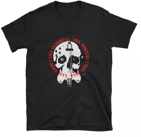 ERVBfddaz Axe Victim - Be-Bop Deluxe - Limited Edition Black Tribute t-Shirt Black 3XL