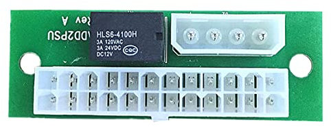 Housoutil Synchrone Stromversorgungsplatine Für ATX Adapter Mit Dual Power Sync Starter Extender Kabelkarten Für Bootkarten Und Grafikkarten Stromverteilung