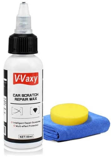 V-Vaxy Car Scratch Repair Wax, V-Vaxy Coating, V-Vaxy Scratch Remover, Car Scratches Repairing & Polishing Wax (1PCS)