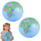 2 Stück Wasserball Aufblasbar,Globus Aufblasbar 16 Zoll,Wasserball Weltkugel,World Globe für Garten Strand Pool Wissenschaft Geographie Bildung