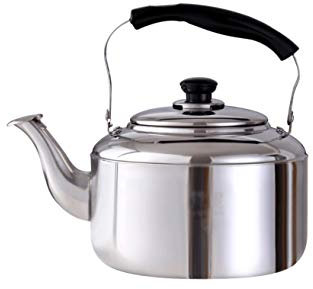 Gooseneck Stainless Steel Kettle for Tea & Coffee - Induction & Gas Stovetop - Perfect for Camping & Kitchen - Heat-Resistant with Octopus Feet Design