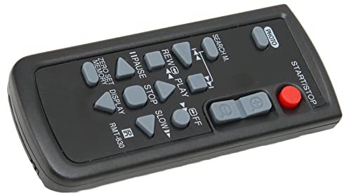 Kleine Camcorder -Fernbedienung RMT 830, Stabile und Empfindliche Tasten, Einfache Ersatzoption