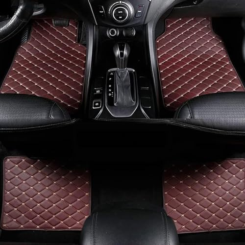 BHGRFCL Auto Fußmatten Set 4-teilig für VW Taigo 2021-2025, rutschfeste Autofußmatten Automatten Allwetter personalisiert,D