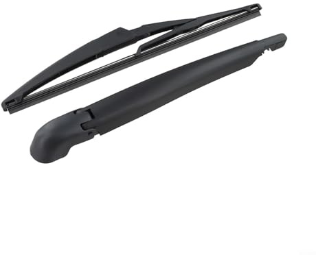 Set di braccio tergicristallo posteriore con lama per Fiat 500 2007-2017, montaggio tergicristallo posteriore nero per auto OEM 51787577 71751023
