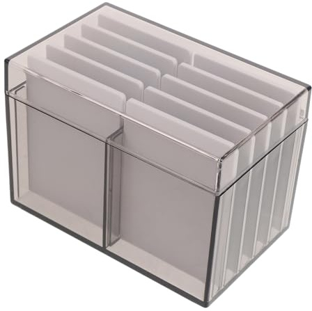 SKISUNO Lagige Acryl Wimpern Aufbewahrungsbox Transparent Lash Tray Organizer für Künstliche Wimpern Leicht Robust Wiederverwendbar für Make up Beauty profis Praktische Aufbewahrung