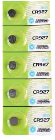 Lot de 10/5 piles bouton au lithium CR927 3 V pour télécommandes de jouets avec alimentation longue durée CR927
