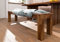 Sheesham Bank Massivholz 160x35cm Palisander Möbel Sydney #129