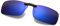Flydo Polarisierte Sonnenbrille Clip für Brillenträger-Stil Sonnenbrille für Myopie Brille im Freien/Fahren/Angeln-Anti-UV