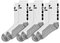 Erima 3-Pack Classic 5-C Socken WeissSchwarz, 47-50 Herren