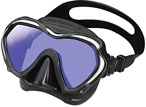 TUSA M-1007 Paragon S Scuba Diving Mask, Black