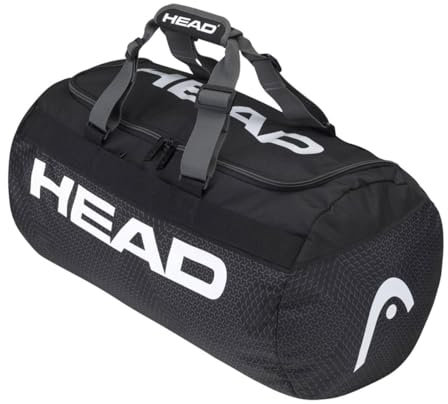 HEAD Unisex – Erwachsene Tour Team Club Bag Tennistasche, schwarz/orange, One Size