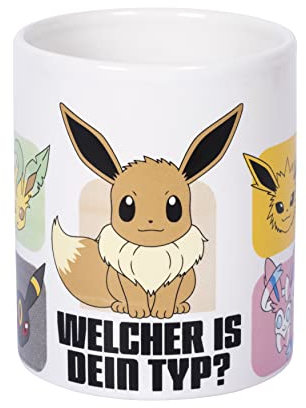 PKM Evoli Was ist dein Typ Tasse - 325ml