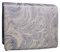 Paoletti Marble Jacquard Duvet Cover Set – Swirling Pattern Bedding (Marble - King)