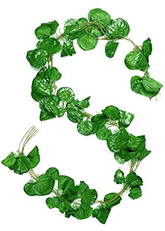 Dekoration Tumblr Zimmer Garland 10Stück Kunstseide gefälschte gefälschte Reben verlässt künstliche Blumen Christrosen Künstlich (D, One Size)
