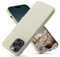 OitiYaa Silicone Case Compatible with iPhone 14 Pro Max Case 6.7 Inch, Soft Ultra Slim Protective Shockproof Liquid Silicone Phone Case with Anti-Scratch Microfiber Lining,Stone